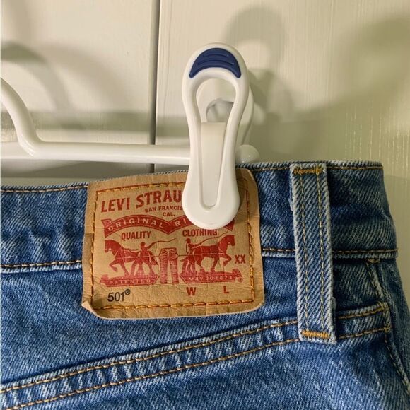 Levi’s Size‎ 29 Blue 501 Distressed Jeans - Picture 6 of 6